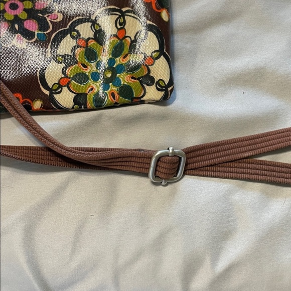 Fossil Key-Per Multicolor Floral Leather Crossbody Bag - Picture 11 of 11
